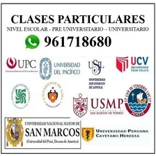 Clases De Matemática, Física Y Química