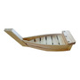 Primera imagen para búsqueda de barca de madera para sushi