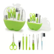 Set Manicure Manzana Utensilios Para Uñas Con Estuche 