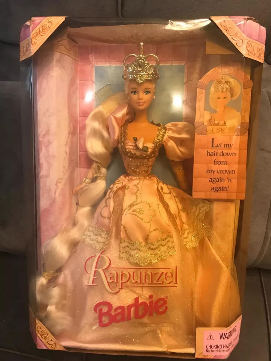 Barbie Antiga Rapunzel Lacrada E Rara