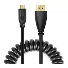 Ucec 11.81 / 30cm Micro Hdmi En Espiral A Tamao Completo