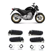 Kit 4 Pedaleiras Completa Honda Cb 300r 2009 A 2015