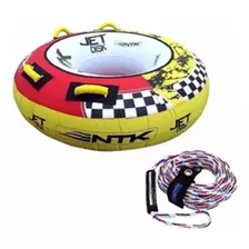 Kit Bóia Rebocável Jet Disk Nautika + Cabo Jet Nautika