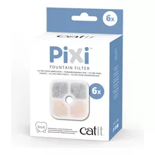 Catit Pixi - Filtro De Fuente De Bebida Para Gatos, Filtro D