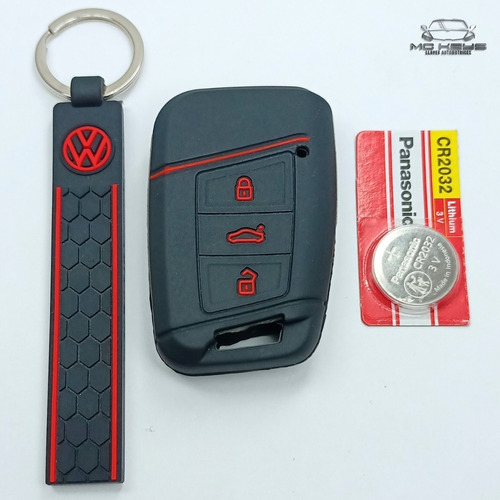 Silicon Funda Llave Vw Jetta Taos 2019 2020 2021 2022 Correa Foto 3