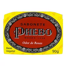 Sabonete De Glicerina Phebo Odor De Rosas 90g