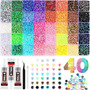 Kit 40 Cores Strass Resina Artesanato