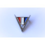 Emblemas Chevrolet Tapas De Puerta Auto Clasico Metal Par