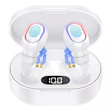 Audífonos In-ear Inalámbricos 1hora Blancos Audífonos Bluetooth Con Microfono Auriculares Inalámbricos Bluetooth Deportivos