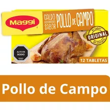 Pollo De Campo Caldo De Maggi 2 Cajas 24 Tabletas