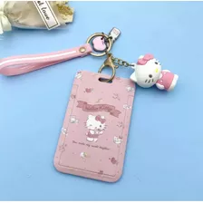 Porta Credencial Hello Kitty Y Sus Amigos