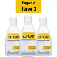 Shampoo Control Caspa Zepilar 3 Unidade - mL a $144