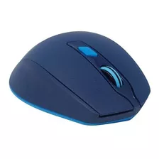 Mouse Naceb Óptico Inalámbrico, Usb, 1600dpi, Azul