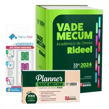 Vade Mecum Acadêmico Direito Rideel Última Edição + Brindes