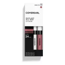 Outlast All-day Covergirl Lip Color Wine To Five