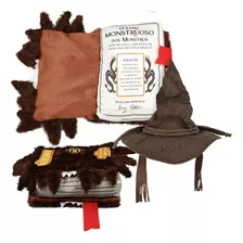 Kit Livro Monstruoso Dos Monstros + Chapéu Seletor Hogwarts