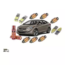 Kit Lâmpadas Led Premium Hyundai Elantra - Completo