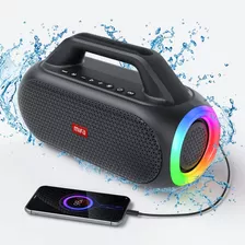 Mifa Wildbox - Altavoz Bluetooth Para Exteriores, 60 W Para. Color Negro