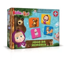 Jogo Da Memória Masha E O Urso 54 Cartas Estrela Brinquedos