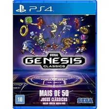 Ps4 Sega Genesis Classics Novo Lacrado