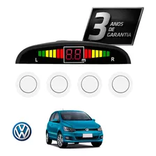 Sensor De Ré Estacionamento Branco Volkswagen Fox 2017 2018