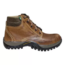 Coturno Tênis Bota Adventure Masculina Trilha Couro Legitimo