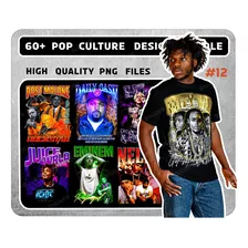 60 Estampas De Camisetas Da Cultura Pop - Png