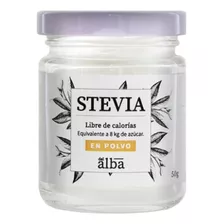 Stevia En Polvo 50 Grs Apicola Del Alba 100% Pura