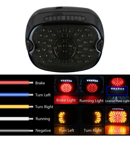 Led Luz Detrasera Freno Para Harley Davidson Sportster Foto 2