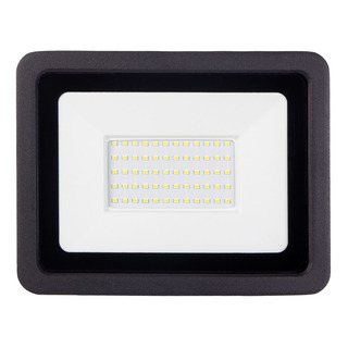 Refletor Led Holofote 100w Slim Branco Frio Bivolt Ip66 