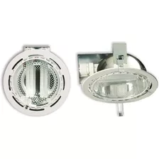 Luminaria Para Embutir Down Light 2x26w Socate E-27 White