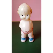 Boneca Chocalho Antiga Kewpie Bebê Da Trol Precisa Restauro