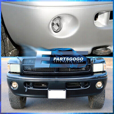 For 94-02 Dodge Ram 1500 2500 3500 Clear Lens Bumper Fog Aac Foto 2