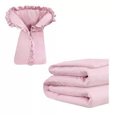 Kit Inverno Para Bebe Saco De Dormir Fofo+ Edredom Quentinho