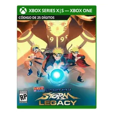 Naruto Ultimate Ninja Storm Legacy Xbox - Código 25 Dígitos