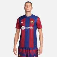 Jersey De Fútbol Nike Dri-fit Del Fc Barcelona Local Hombre
