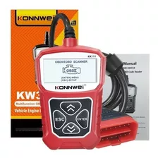 Escaner Automotriz Obd2 Lector De Códigos De Fallas Konnwei