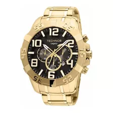 Relógio Technos Masculino Dourado Classic Legacy Grande