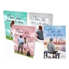 Livro Minha Vida Fora De Série - Coleção De 4 Livros - Lacrado - Paula Pimenta