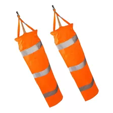 2x Windsock Calcetines De 60 Para Exteriores, Con Ojales