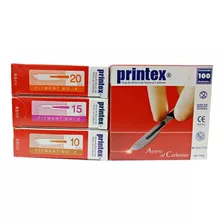 100 Hojas Bisturi Printex Caja - Nº 10 / 15 / 20 - Pedicuria