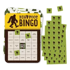 Big Dot Of Happiness Sasquatch Crossing - Tarjetas De Bingo 