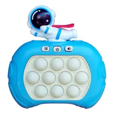 Brinquedo Pop It Eletrônico Com Som Anti Stress Educativo Cor Astronauta