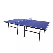 Mesa De Ping Pong 12 Mm Fibra De Vidrio Indoor Plegable