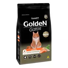 Golden Castrados Gato Adulto Sabor Salmão Em Sacola 10.1kg