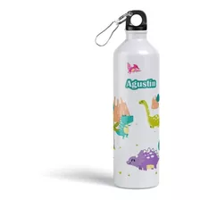 Botella Metalica Personalizada Dinosaurios B106