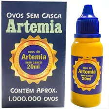 Ovos De Artemia Sem Casca 20ml - Otimo Para Alimentação