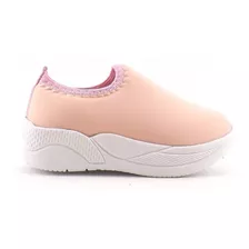 Zapatilla Pancha Nena Niña Jaspeadas Tela 960 23-26 Parg