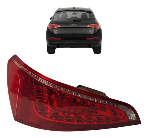 Lanterna Esquerda Audi Q5 2011 2012 Tfsi Original Esquerdo/motorista Vermelho