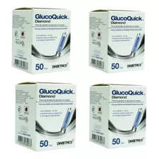 Tiras Glucoquick Diamond Por 200 Unidades 